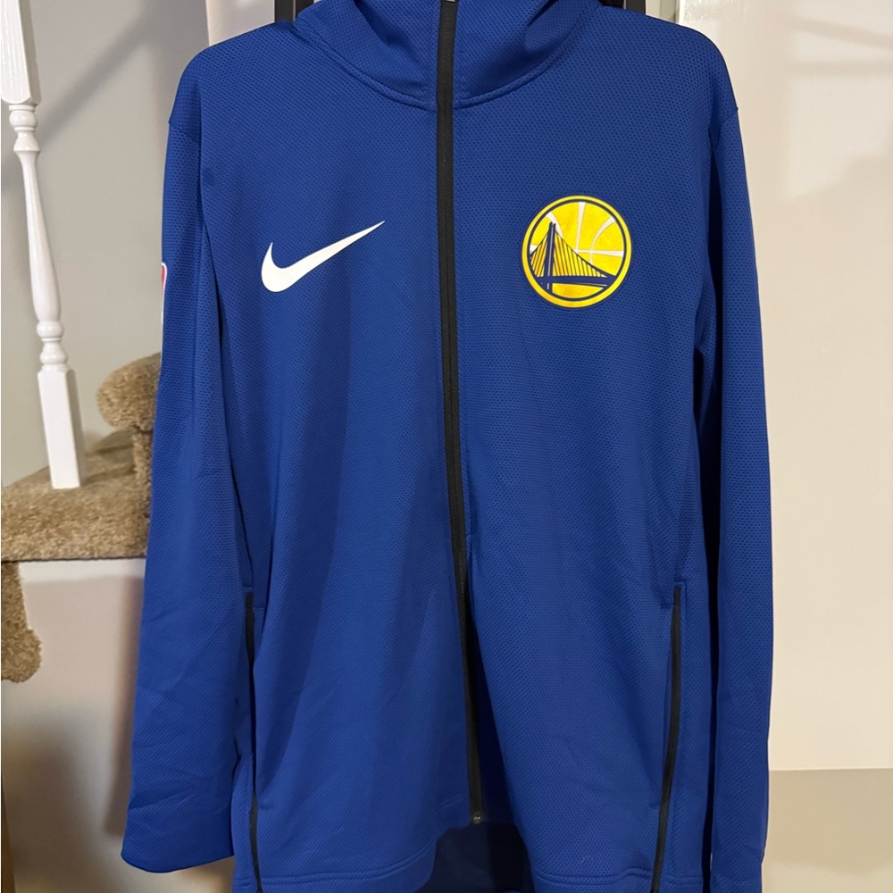 Nike Blue Performance Jacket Golden State Warriors